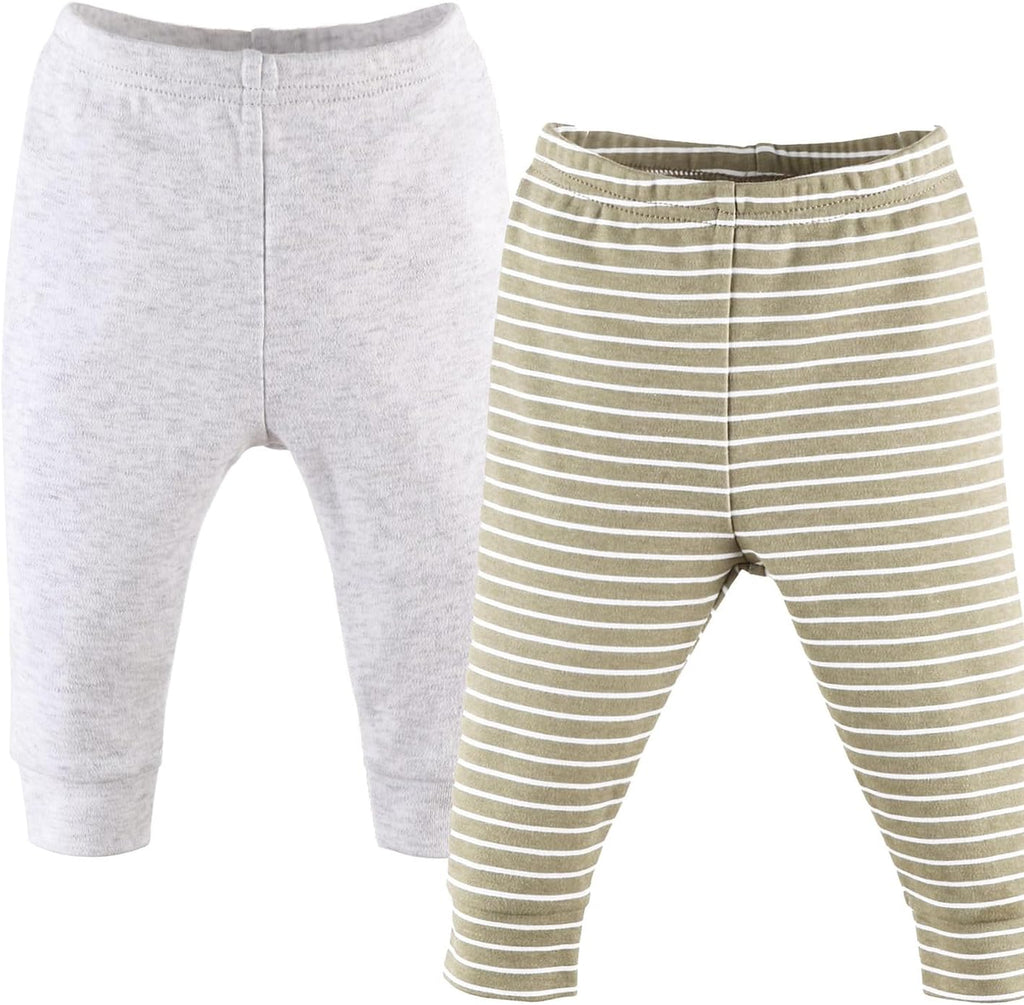 5 Pack Baby Boy or Girl Pants Set - 100% Cotton Toddler Pants, 0-24 Months for Toddlers & Babies - Dinosaur